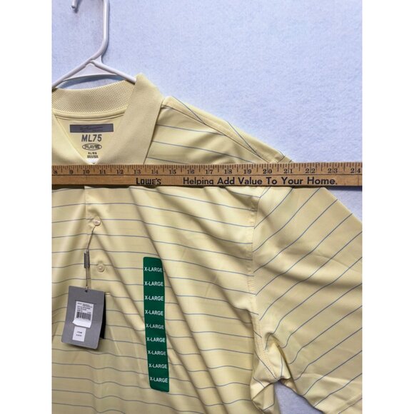 Greg Norman Signature Series Golf Polo Short Sleeve Collar Play Dry NWT Size XL - Picture 7 of 11
